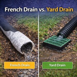tlc incorporated french drain yard drain