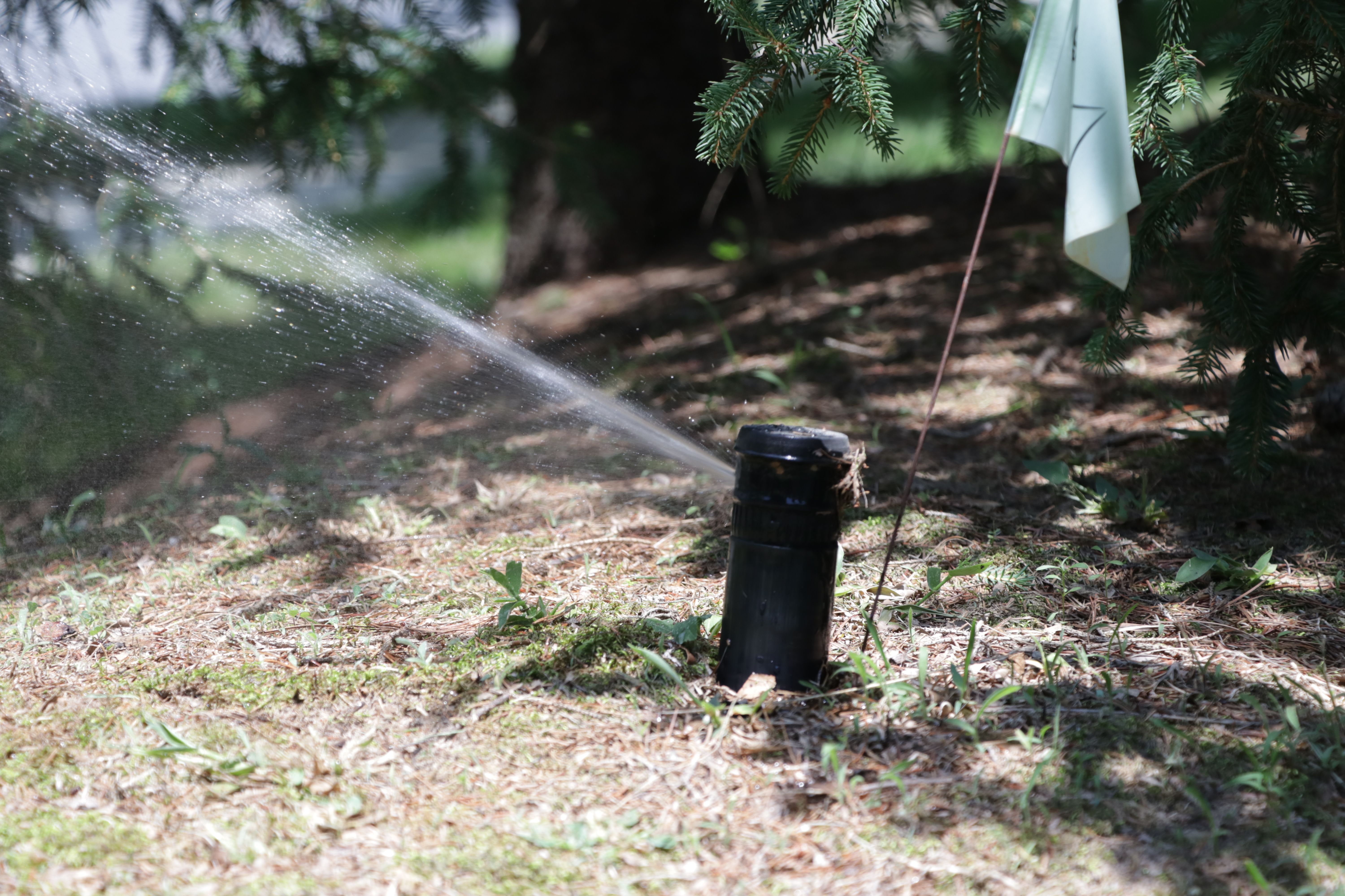 lawn sprinkler head