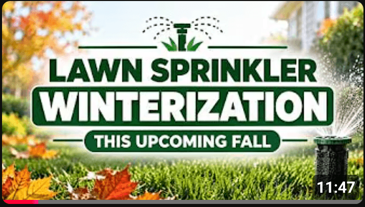 lawn sprinkler winterization yt thumbnail