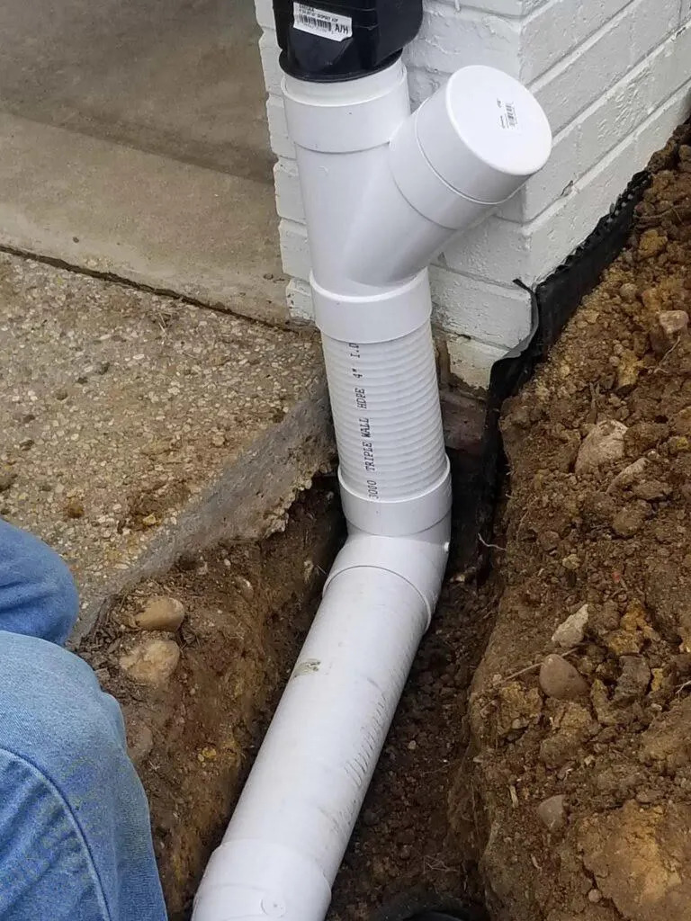 Downspout Drainage 3